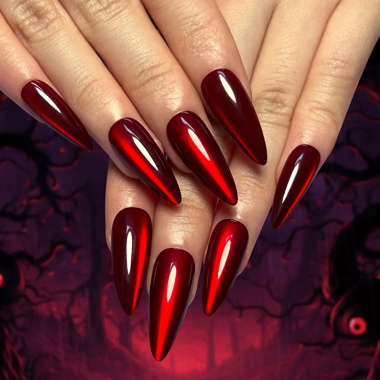 Halloween Press-On Nails – Glitter & Glam Limited Edition